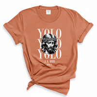 Load image into Gallery viewer, YOLO J/K BRB Jesus - Comfort Colors Tee
