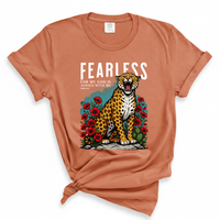 Load image into Gallery viewer, Fearless - Bible Scripture Comfort Colors Tee