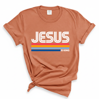 Load image into Gallery viewer, Jesus Is King Shirt - Comfort Colors Tee