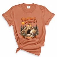 Load image into Gallery viewer, Christian Easter Rolling Stones Since AD 33 Comfort Colors Tee