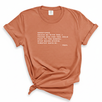 Load image into Gallery viewer, Grace Be With You Shirt Paul Letter - Funny Christian Shirt