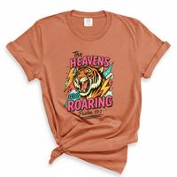Load image into Gallery viewer, The Heavens Are Roaring - Vintage Style Comfort Colors Tee