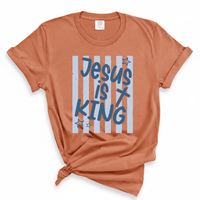 Load image into Gallery viewer, Jesus Is King - Comfort Colors Tee