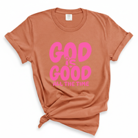 Load image into Gallery viewer, God Is Good All the Time - Christian Women's Tee Shirt