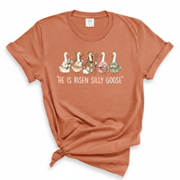 Load image into Gallery viewer, He Is Risen Silly Goose - Funny Christian Easter Comfort Colors Tee