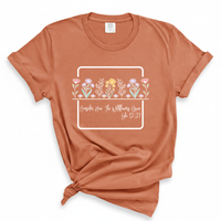 Load image into Gallery viewer, Consider How The Wildflowers Grow - Comfort Colors Tee
