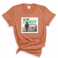 Load image into Gallery viewer, Be The Church - Christian Church Volunteer Tee, Faith In Action
