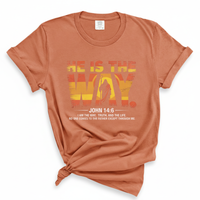 Load image into Gallery viewer, Jesus The Way The Truth The Life - Comfort Colors Tee