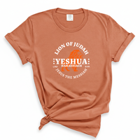 Load image into Gallery viewer, Lion Of Judah Shirt Yeshua Hamashiach - Comfort Colors Tee