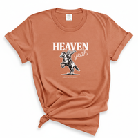 Load image into Gallery viewer, Heaven Yeah Riding With Jesus - Cowboy Shirt