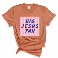 Load image into Gallery viewer, Big Jesus Fan - Comfort Colors Tee