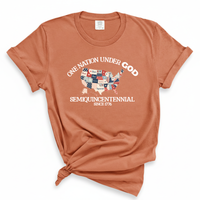 Load image into Gallery viewer, One Nation Under God - Semiquincentennial Comfort Colors Tee
