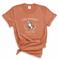 Load image into Gallery viewer, Rosary Shirt - Catholic Faith Tee, Devotion Shirt
