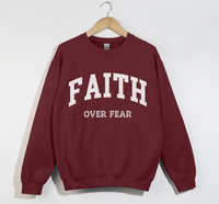 Load image into Gallery viewer, Faith Over Fear Design - Sweatshirt
