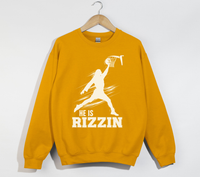 Load image into Gallery viewer, He Is Rizzin&#39; Funny Jesus Meme Sweatshirt
