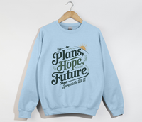 Load image into Gallery viewer, Jeremiah 29:11 Plans, Hope And Future - Sweatshirt
