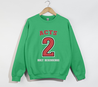 Load image into Gallery viewer, Acts 2 Holy Beginnings - Christian Sweatshirt