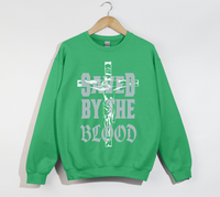 Load image into Gallery viewer, Saved By The Blood - Jesus Sweatshirt