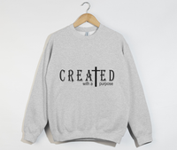 Load image into Gallery viewer, Created With A Purpose - Christian Sweatshirt