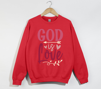 Load image into Gallery viewer, God Is Love - Christian Sweatshirt
