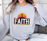 Load image into Gallery viewer, Faith Mountain Cross - Sweatshirt
