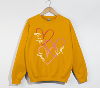 Load image into Gallery viewer, Faith Love Hope - Christian Sweatshirt
