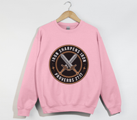 Load image into Gallery viewer, Iron Sharpens Iron - Christian Sweatshirt
