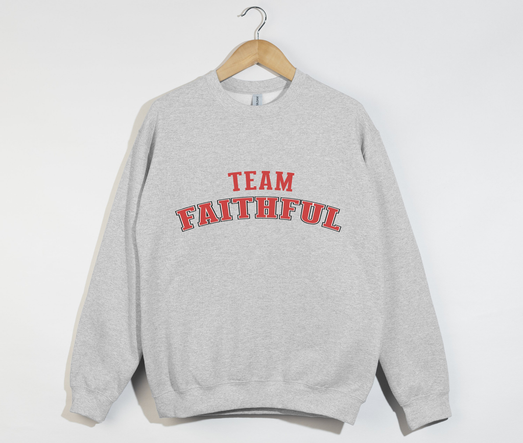 Team Faithful - Wear Your Faith Proudly