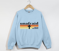 Load image into Gallery viewer, Unafraid, I Know Who Holds Tomorrow - Christian Sweatshirt
