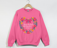 Load image into Gallery viewer, Trust In The Lord With All Your Heart - Christian Sweatshirt
