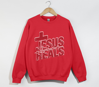 Load image into Gallery viewer, Jesus Heals The Brokenhearted - Sweatshirt

