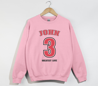 Load image into Gallery viewer, John 3 Greatest Love - Christian Sweatshirt
