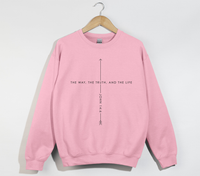 Load image into Gallery viewer, The Way, The Truth And The Life - Christian Sweatshirt
