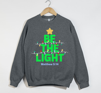 Load image into Gallery viewer, Be The Light - Christmas Sweatshirt

