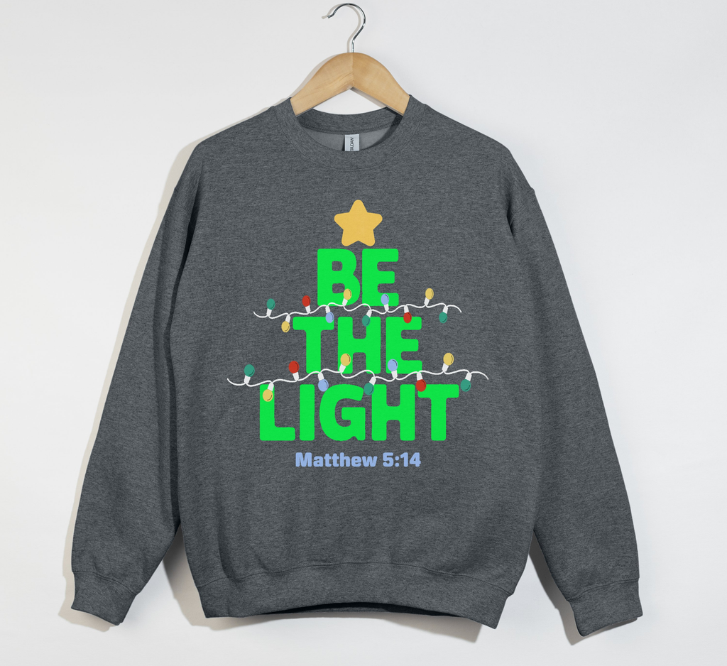 Be The Light - Christmas Sweatshirt