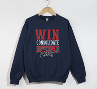 Load image into Gallery viewer, Win Consolidate Disciple Send - Christian Sweatshirt
