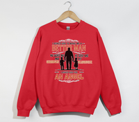 Load image into Gallery viewer, I Asked God To Make Me A Better Man, I Asked For An Angel - Grandfather Sweatshirt
