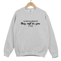Load image into Gallery viewer, St Augustine Devotion Shirt - Catholic Devotion Sweatshirt