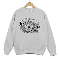 Load image into Gallery viewer, Little Way Wildflower Sweatshirt - Lisieux Inspired Shirt