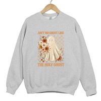 Load image into Gallery viewer, Ain't No Ghost Like the Holy Ghost Sweatshirt - Funny Christian Fall Spooky Season Faith Pullover