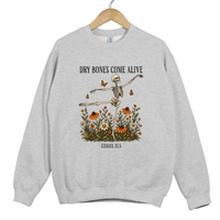 Load image into Gallery viewer, Gothic Wildflower Sweatshirt - Spooky Season Cute Halloween Top