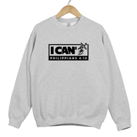 Load image into Gallery viewer, I Can Do All Things Through Christ - Bible Verse Sweatshirt