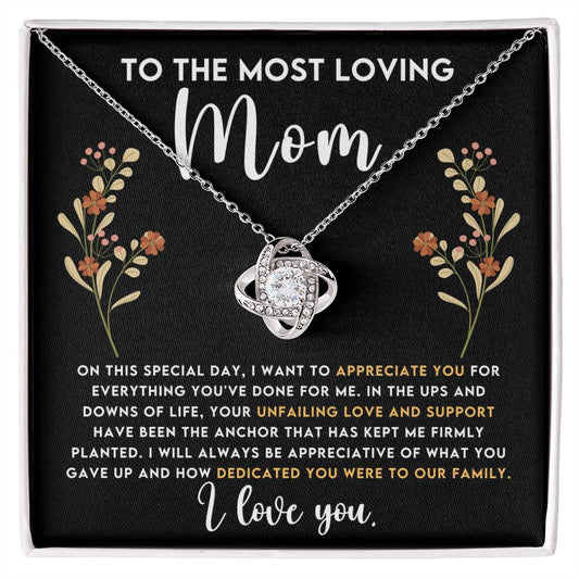 Loving Mom - Silver Knot