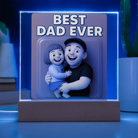 Load image into Gallery viewer, Best Dad Ever – Custom 3D Action Figure Portrait