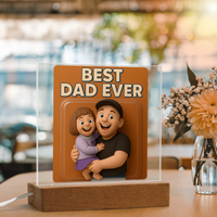 Load image into Gallery viewer, Best Dad Ever – Custom 3D Action Figure Portrait