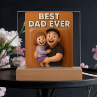Load image into Gallery viewer, Best Dad Ever – Custom 3D Action Figure Portrait