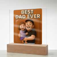 Load image into Gallery viewer, Best Dad Ever – Custom 3D Action Figure Portrait