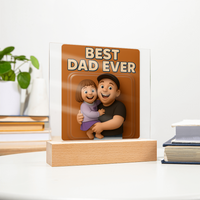 Load image into Gallery viewer, Best Dad Ever – Custom 3D Action Figure Portrait