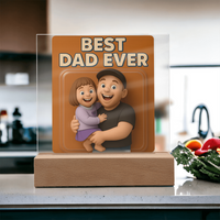 Load image into Gallery viewer, Best Dad Ever – Custom 3D Action Figure Portrait