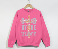 Load image into Gallery viewer, Saved By The Blood - Jesus Sweatshirt